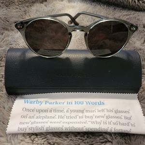 Warby Parker Morgan.. Rosemary Crystal..fits average size..